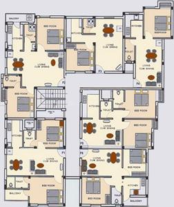 Project Image of 488.0 - 850.0 Sq.ft 1 BHK Apartment for buy in Sai Maha Foundation Maha Amogha