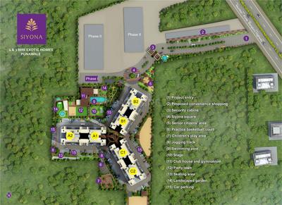 Project Image of 691.0 - 953.0 Sq.ft 2 BHK Apartment for buy in Pethkar Siyona Phase I