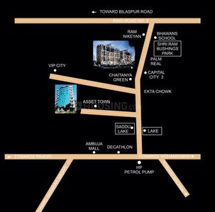 Project Image of 792.0 - 935.0 Sq.ft 2 BHK Apartment for buy in Anand Royal Asset Town