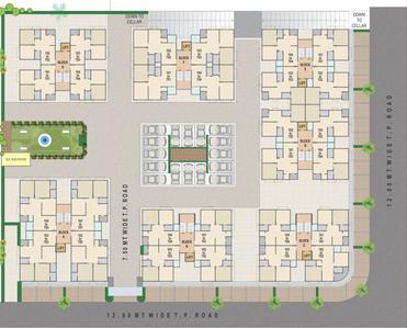 Project Image of 534.86 - 824.95 Sq.ft 2 BHK Apartment for buy in Jay Jalaram Vatika Block A to G