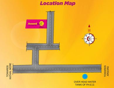 Eklavya Anand Enclave Location Plan 1