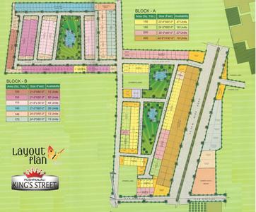 Project Image of 1100.0 - 1250.0 Sq.ft 2 BHK Villa for buy in Pushpanjali Kings Street