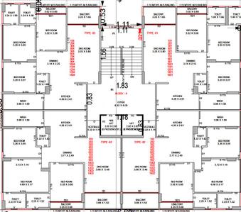 Project Image of 901.26 - 1028.6 Sq.ft 3 BHK Apartment for buy in Akshar Residency