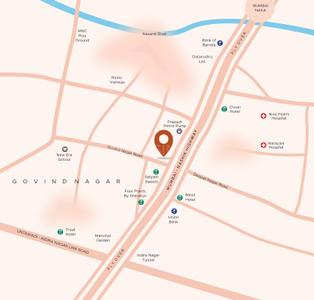 Project Image of 1775.0 - 2305.0 Sq.ft 3 BHK Apartment for buy in Krrish Vraj Shrushti