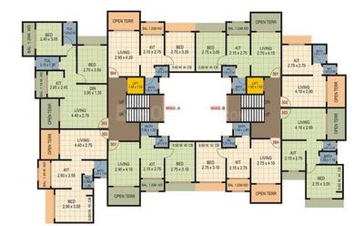 Project Image of 271.0 - 710.0 Sq.ft 1 RK Apartment for buy in Saish Sai Anandi Heights