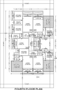 Hare Krishna Silver Palace Images for Cluster Plan of Hare Krishna Silver Palace 1