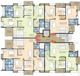 Project Image of 1119.0 - 1619.0 Sq.ft 2 BHK Apartment for buy in Ashadeep Gulmohar Walkup Apartment