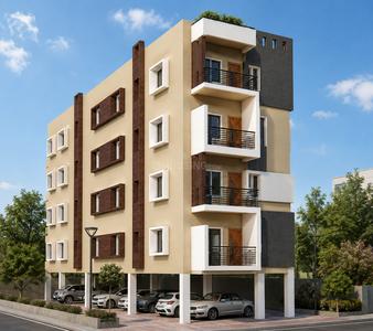 Project Image of 875.0 - 1053.0 Sq.ft 2 BHK Apartment for buy in MS Royal Residency