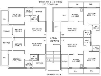 Project Image of 157.0 - 437.0 Sq.ft 1 BHK Apartment for buy in Bhagyashree Shivani Heritage