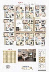 Project Image of 1125.0 - 1695.0 Sq.ft 2 BHK Apartment for buy in Suvrith Shelter