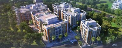Project Image of 603.86 - 909.12 Sq.ft 2 BHK Apartment for buy in Gurukul Grande Phase IV