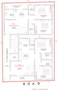 Vaibhav Moonstone Vaibhav Moonstone Cluster Plan from 1st to 4th Floor 1