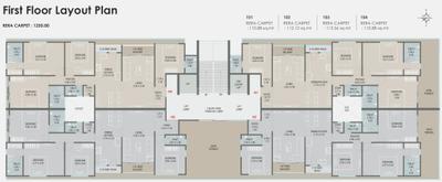 Project Image of 1193.5 - 1380.0 Sq.ft 4 BHK Apartment for buy in Nexon Elite