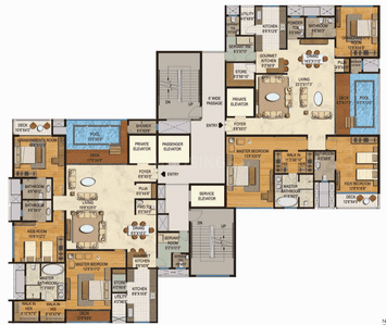 Project Image of 3500.0 - 4761.0 Sq.ft 3 BHK Apartment for buy in Lodha Bellezza