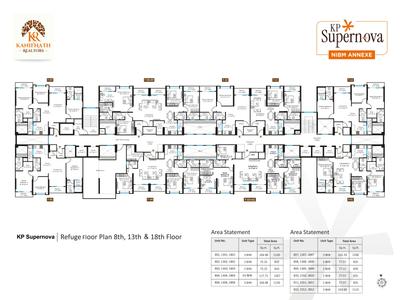 Project Image of 800.0 - 1130.0 Sq.ft 2 BHK Apartment for buy in KP Supernova