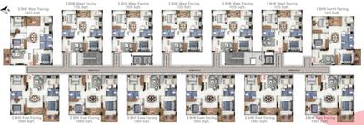 Project Image of 1105.0 - 1410.0 Sq.ft 2 BHK Apartment for buy in Abhee Pride
