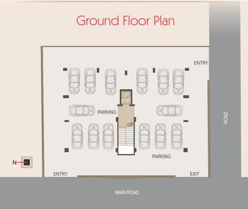 Project Image of 0.0 - 1650.0 Sq.ft 3 BHK Apartment for buy in Madhav Anand Jyot