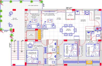 Project Image of 0.0 - 1550.0 Sq.ft 3 BHK Apartment for buy in Siri Nest