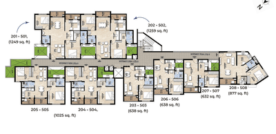 Project Image of 788.0 - 1299.0 Sq.ft 1 BHK Apartment for buy in Ayana 95