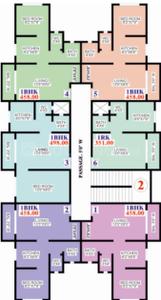 Project Image of 351.0 - 722.0 Sq.ft 1 RK Apartment for buy in High Life Complex