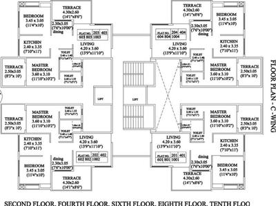 Project Image of 700.0 - 1025.0 Sq.ft 1 BHK Apartment for buy in Vakratund Aaditya Terraces