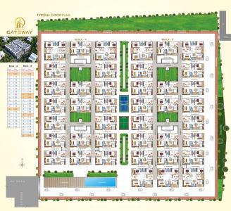 Project Image of 1105.0 - 1510.0 Sq.ft 2 BHK Apartment for buy in Sunshine Gateway