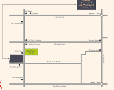 Project Image of 0.0 - 817.0 Sq.ft 2 BHK Apartment for buy in Imperia Al Makkah Towers