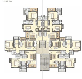 Project Image of 585.0 - 1071.0 Sq.ft 1 BHK Apartment for buy in Lodha Casa Rio