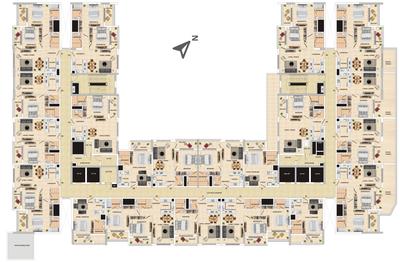 Project Image of 524.0 - 1018.0 Sq.ft 1 BHK Apartment for buy in Meraki Genesis