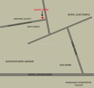 Project Image of 776.51 - 779.41 Sq.ft 3 BHK Apartment for buy in Panchamrut Mansi Prime
