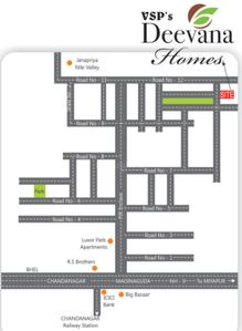 Project Image of 1335.0 - 1455.0 Sq.ft 3 BHK Apartment for buy in VSP Deevana Homes