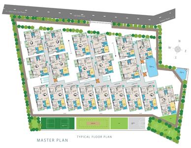 Project Image of 900.0 - 1540.0 Sq.ft 2 BHK Apartment for buy in Sri Tirumala Tranquil Residency
