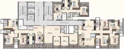Project Image of 725.0 - 1862.0 Sq.ft 2 BHK Apartment for buy in V Ten Lake View