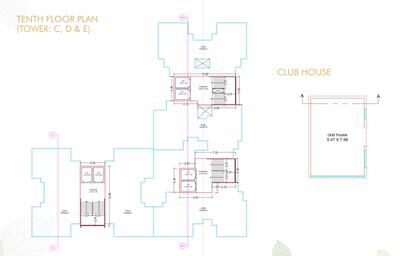 Project Image of 575.55 - 576.08 Sq.ft 2 BHK Apartment for buy in Ved Courtyard 118