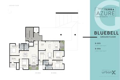 Project Image of 1170.0 - 1353.0 Sq.ft 2 BHK Apartment for buy in Urbanx Terra Azure