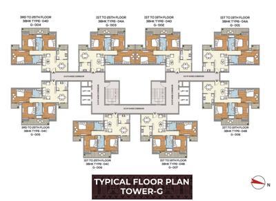 Project Image of 1507.0 - 2245.0 Sq.ft 3 BHK Apartment for buy in Mundeshwari Megapolis