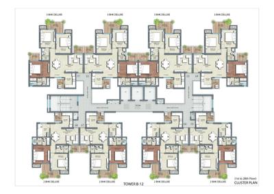 Project Image of 627.0 - 1312.0 Sq.ft 2 BHK Apartment for buy in Prateek Grand Begonia Phase I