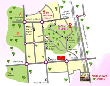 Maruti Complex Location Plan 1