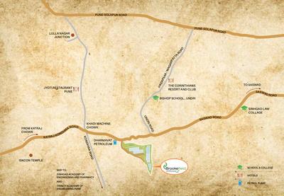 Nirman Brookefield Willows A3 Images for Location Plan of Nirman Brookefield Willows Apartment 1