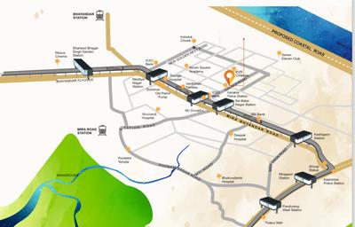 Project Image of 0.0 - 334.97 Sq.ft 1 BHK Apartment for buy in Tritonia Man Mandir