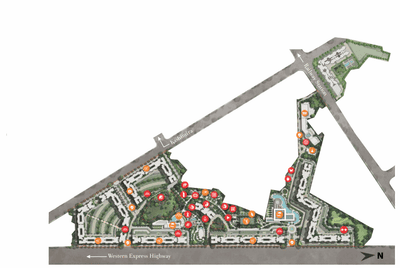 Project Image of 301.0 - 391.0 Sq.ft 1 BHK Apartment for buy in JP North Aviva