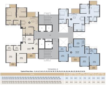 Project Image of 756.0 - 1457.88 Sq.ft 2 BHK Apartment for buy in VTP Dolce Vita