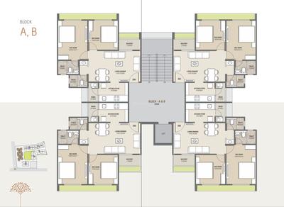 Project Image of 600 Sq.ft 1 BHK Apartment / Flat for sale in Sanand for Rs. 2750000