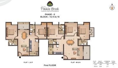 Project Image of 531.0 - 2523.0 Sq.ft 1 BHK Apartment for buy in Jain Pebble Brook Phase II