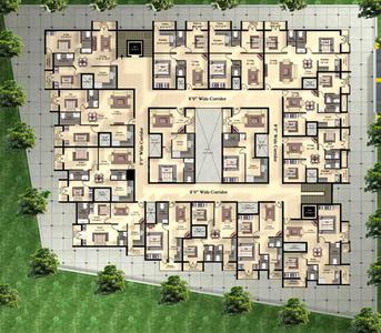 Project Image of 890.0 - 1225.0 Sq.ft 1 BHK Apartment for buy in Sree Daksha Adyant