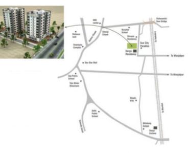 Trinity Durga Heights Location Plan 1