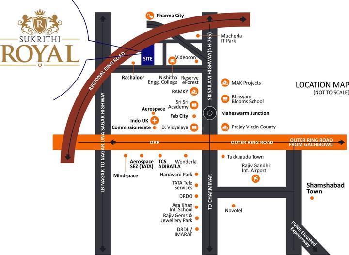 Subhagruha Sukrithi Royal Plots in Ranga Reddy District Price