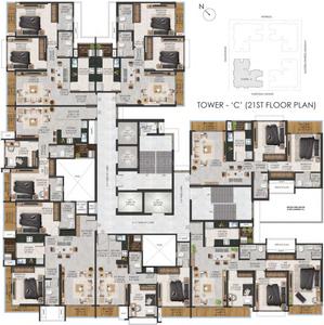 Project Image of 576.0 - 1022.0 Sq.ft 1 BHK Apartment for buy in The Views