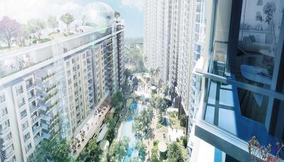 Bhartiya Nikoo Homes 4 Elevation 2