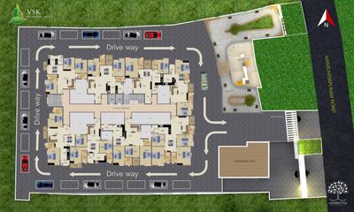 Project Image of 1253.0 - 1956.0 Sq.ft 2 BHK Apartment for buy in VSK Ashwattha